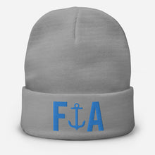 False Anchors Embroidered Beanie